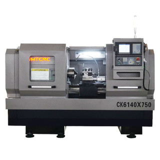 CK6140 15 1/2" x 29 1/2" CNC Lathe with 4 Positions Toolpost & 2 1/3" Bore 