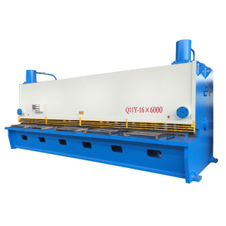 QC11Y-16X6000 Hydraulic Guillotine Shearing Machine 