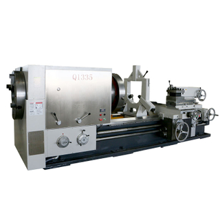 Q1335 (360mm big spindle bore) pipe threading lathe machine with CE protection 